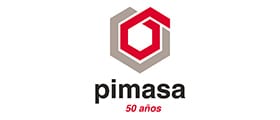 pimasa company logo, marking 50 años