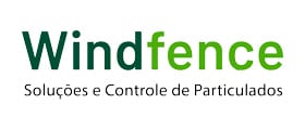 Windfence logo, WeatherSolve's Brazilian dust control partner